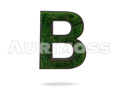 Moosbuchstaben mit Mood Moss