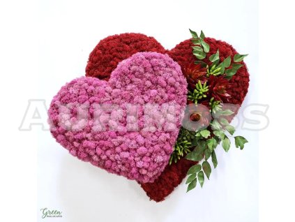 Machový obraz — Spolu navždy