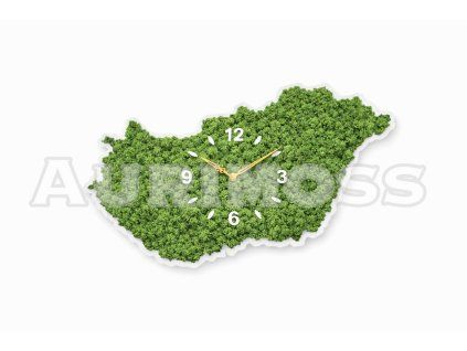 Machové hodiny – Mapa Uhorska