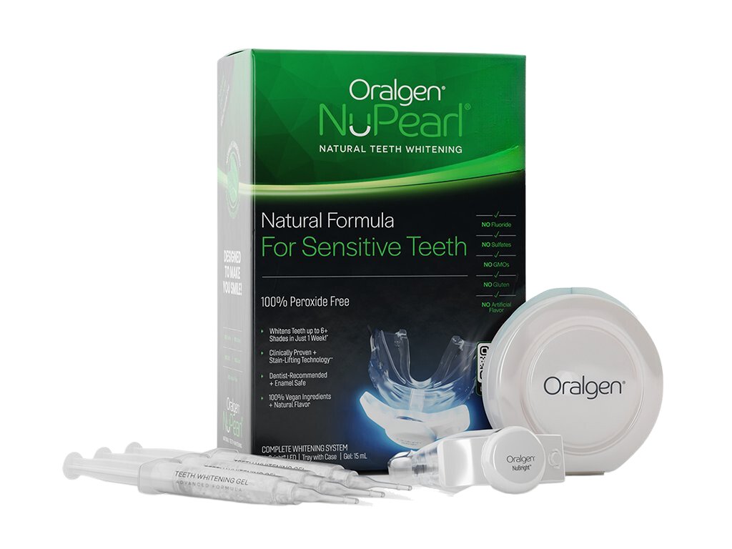 Oralgen NuPearl LED sada na bělení zubů
