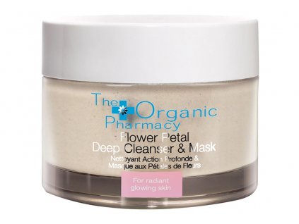 The Organic Pharmacy Flower Petal Deep Cleanser & Mask Aurio 01