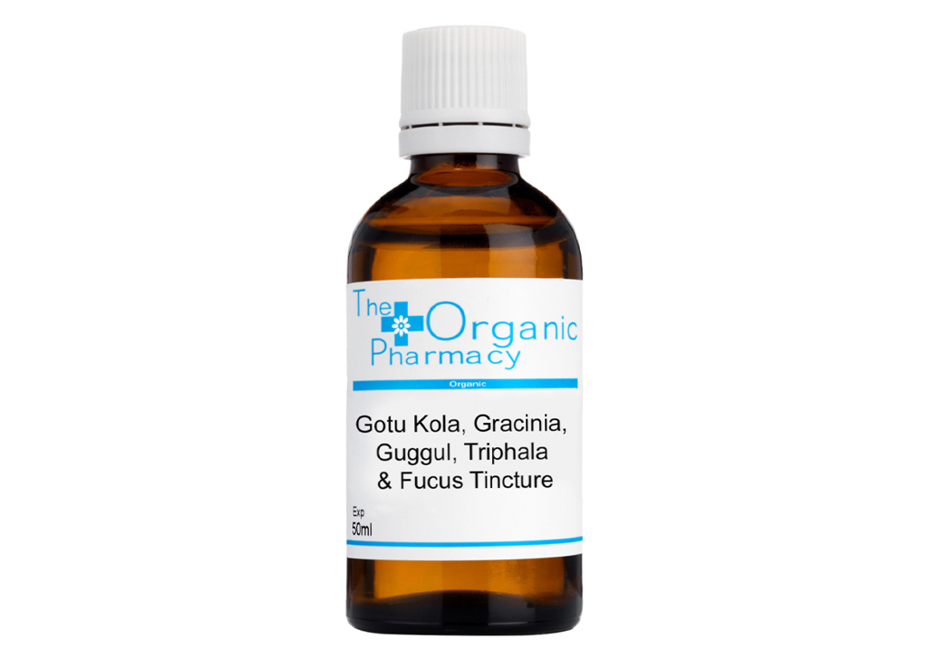 The Organic Pharmacy Slim Tincture NOW Gotu Kola, Garcinia, Guggul, Triphala & Fucus Tincture