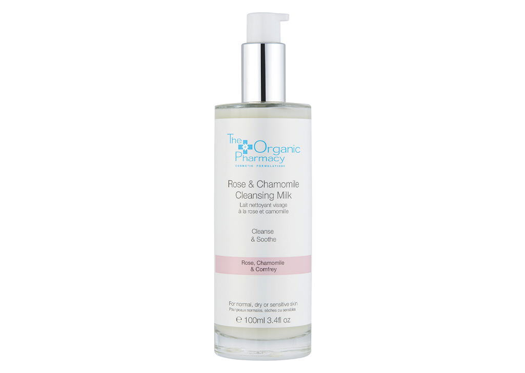 The Organic Pharmacy Rose & Chamomile Cleansing Milk