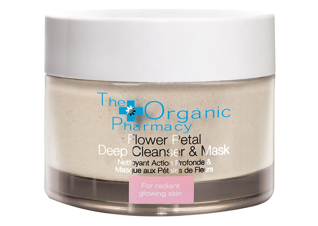 The Organic Pharmacy Flower Petal Deep Cleanser & Mask