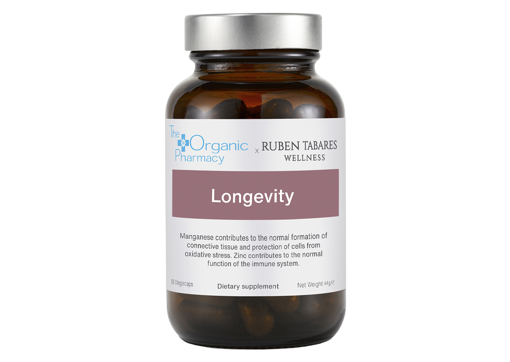 The Organic Pharmacy Longevity vitamíny pro aktivní životní styl