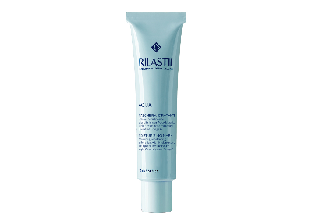 Rilastil Aqua Moisturizing Mask hydratační maska s kyselinou hyaluronovou