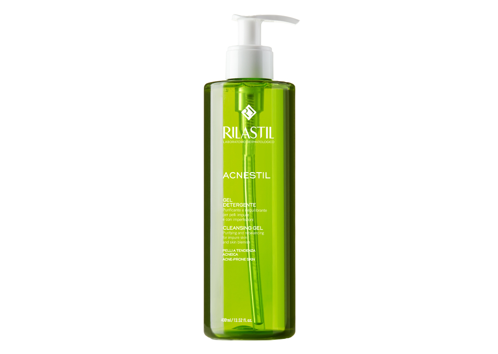 Rilastil Acnestil Cleansing Gel čisticí gel pro problematickou pleť 400 ml