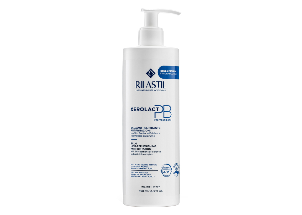 Rilastil Xerolact PB Balm Lipid zklidňující emulze pro suchou pokožku 400 ml