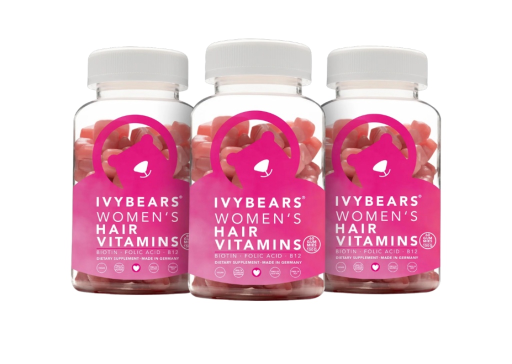 IvyBears vlasové vitamíny pro ženy na 3 měsíce
