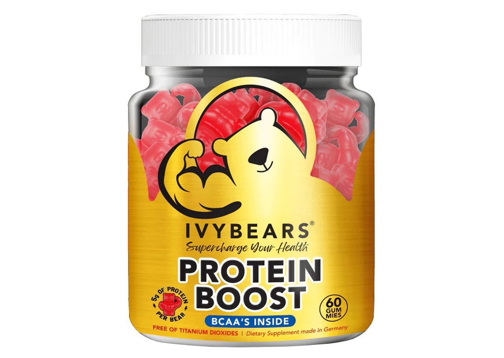 IvyBears Protein Boost vitamíny pro zlepšení výkonu