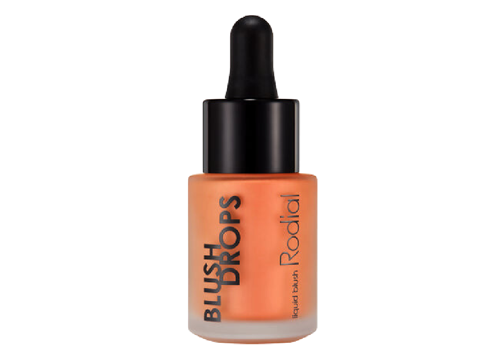 Rodial Blush Drops Apricot Sorbet multifunkční fluid pro tváře, rty, i oči