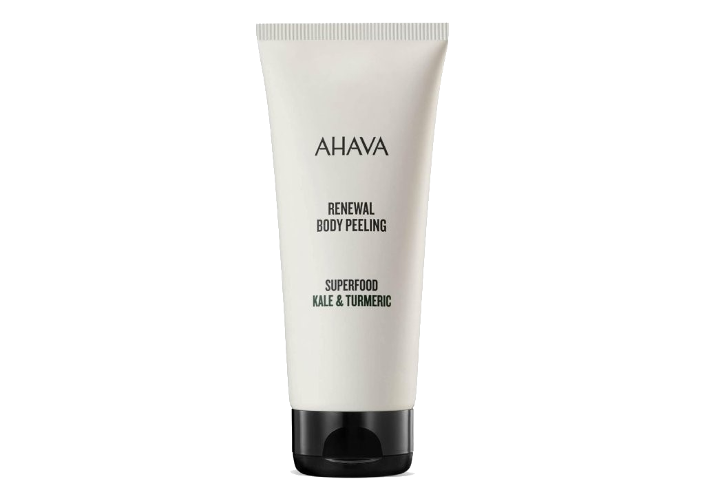 AHAVA Renewal Kale & Turmeric tělový peeling