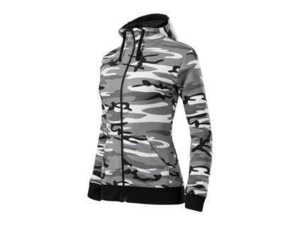 Camo Zipper-camouflage gray
