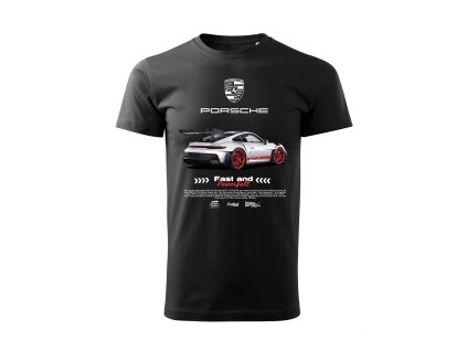 tričko 01P predok čierna