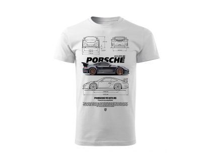 tričko 02P predok biela