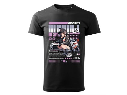 tričko gtr predok čierne