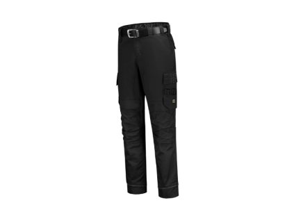 Work Pants Twill Cordura Stretch-čierna