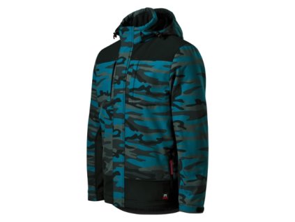 Vertex Camo-camouflage petrol