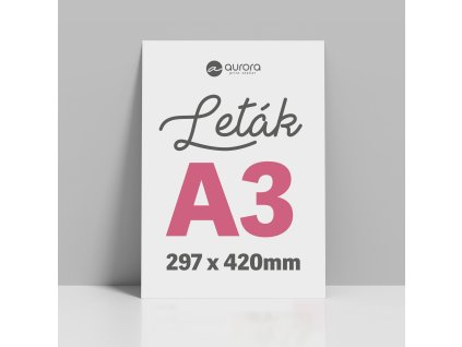 leták A3
