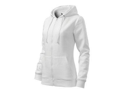 Trendy Zipper-biela