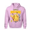 pikachu pink hooden
