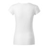 Fit V-neck-biela