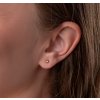 Náušnice Kulička 3 mm