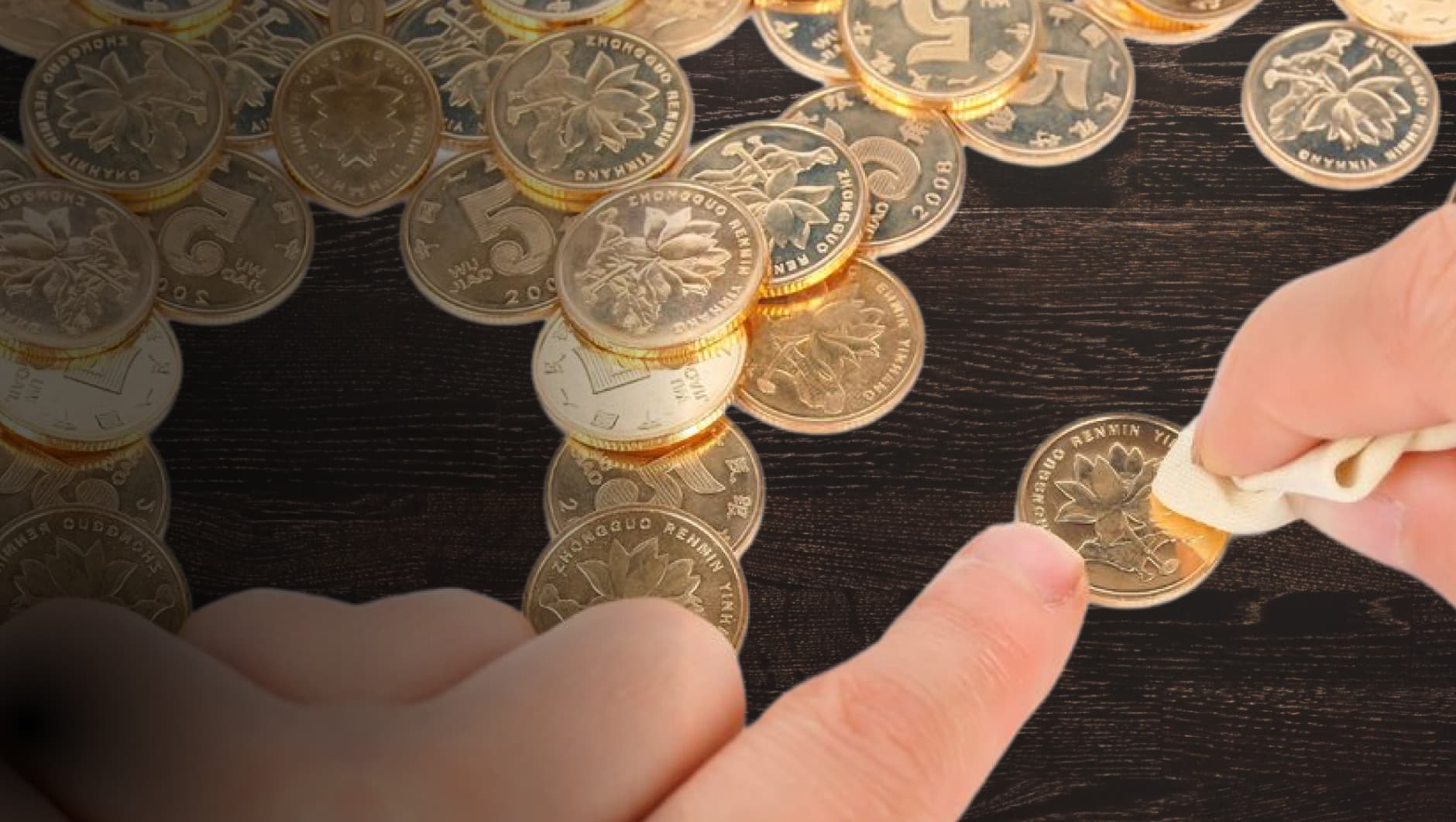 Čištění a uchování mincí
