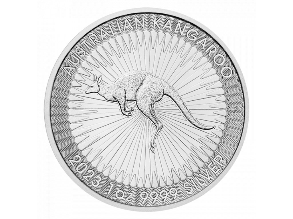 Stříbrná investiční mince Kangaroo 1 Oz