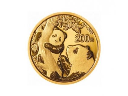 Zlatá investičná minca Panda 15g