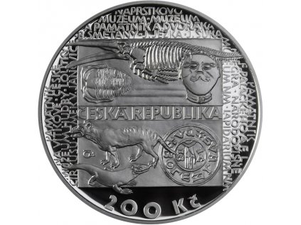 cnbag042 stribrna mince 200kcs zalozeni narodniho muzea 200vyroci 2018 proof 02 lrg
