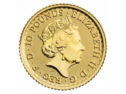 Zlatá investičná minca Britannia 1/10 Oz 2023