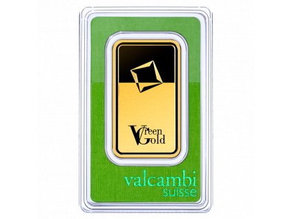 100g investiční zlatý slitek Valcambi | Green Gold