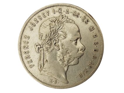 Rakousko Uhersko 1 Florén 1878 KB Uherská ražba 2 Photoroom