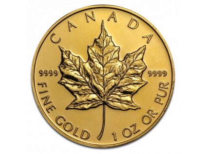 Zlatá investičná minca Maple Leaf 1 Oz | různé ročníky