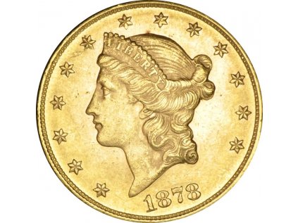 Double Eagle Liberty Head 1878 L