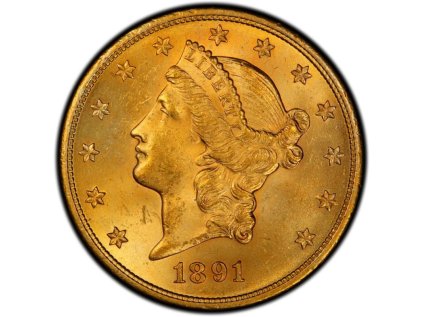 1891 liberty head double eagle L