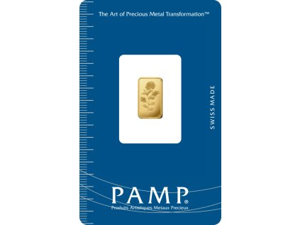 1g investičný zlatý zliatok Pamp Ruže