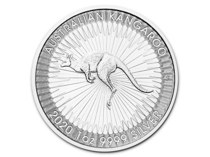 stribrna mince kangaroo 1 oz 2020 2.v1201