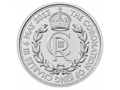 Stříbrná investiční mince Britannia 1 Oz 2023 RC III.