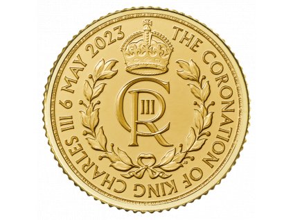 Zlatá investičná minca Charles 1/10 Oz 2023 RC III.