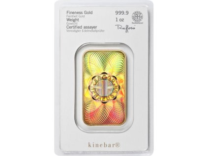 1oz Goldbarren Heraeus Kinebar rs