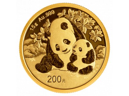 Zlatá investičná minca Panda 15g | 2024