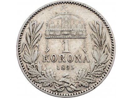 e 6242 frantisek josef i 1 koruna 1895 kremnica 181460094