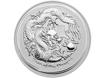 Strieborná investičná minca Rok Draka Lunar II 1kg 2012