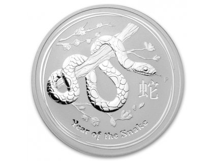 Stříbrná investiční mince Rok Hada Lunar II 1kg 2013