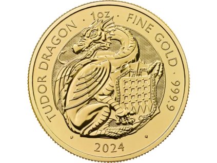 1 oz tudor beasts dragon gold coin 2024 lhu a7be43f61f51aa91c5ce429320839e66