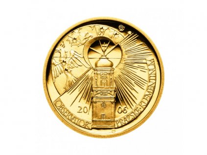 361 2 zlata mince 2500 kc klementinum v praze 2006 proof