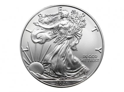 Strieborná investičná minca American Eagle 1 Oz