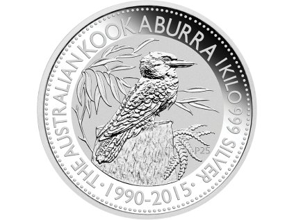 1kg Silbermuenze Australien Kookaburra 2015 vs